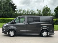 USED 2013 63 FORD TRANSIT CUSTOM 2.2 270 TREND LR P/V 124 BHP 5 SEATS CREW CAB + BODY KIT