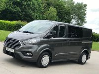 USED 2013 63 FORD TRANSIT CUSTOM 2.2 270 TREND LR P/V 124 BHP 5 SEATS CREW CAB + BODY KIT