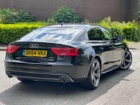 USED 2014 64 AUDI A5 3.0 SPORTBACK TDI BLACK EDITION S/S 5d 201 BHP 