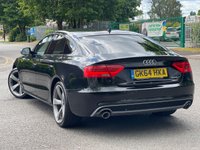 USED 2014 64 AUDI A5 3.0 SPORTBACK TDI BLACK EDITION S/S 5d 201 BHP 