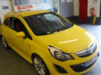 USED 2014 64 VAUXHALL CORSA 1.4 SRI 3d 98 BHP * SATNAV *     STUNNING COLOUR
