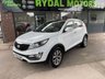 USED 2015 65 KIA SPORTAGE 1.6 2 ISG 5d 133 BHP GENUINE LOW MILES, 2 KEYS SUPPLIED, FULL SERVICE HISTORY, GLASS PAN ROOF, DIAMOND CUT ALLOYS