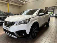 USED 2018 68 PEUGEOT 5008 1.5 BLUEHDI S/S ALLURE 5d 129 BHP SAT NAV PART LEATHER CAMERA FREE 12 MONTHS GOLD WARRANTY
