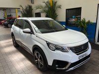 USED 2018 68 PEUGEOT 5008 1.5 BLUEHDI S/S ALLURE 5d 129 BHP SAT NAV PART LEATHER CAMERA FREE 12 MONTHS GOLD WARRANTY