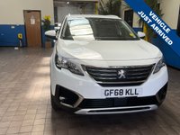 USED 2018 68 PEUGEOT 5008 1.5 BLUEHDI S/S ALLURE 5d 129 BHP SAT NAV PART LEATHER CAMERA FREE 12 MONTHS GOLD WARRANTY