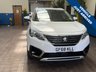 USED 2018 68 PEUGEOT 5008 1.5 BLUEHDI S/S ALLURE 5d 129 BHP SAT NAV PART LEATHER CAMERA FREE 12 MONTHS GOLD WARRANTY