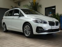 USED 2018 68 BMW 2 SERIES 1.5 218I LUXURY GRAN TOURER 5d 139 BHP 7 SEATS SAT NAV HEATED LEATHER FREE 12 MONTHS GOLD WARRANTY