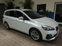 USED 2018 68 BMW 2 SERIES 1.5 218I LUXURY GRAN TOURER 5d 139 BHP 7 SEATS SAT NAV HEATED LEATHER FREE 12 MONTHS GOLD WARRANTY