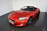 USED 2012 12 JAGUAR XKR 5.0 XKR 2d 510 BHP-LOVELY EXAMPLE-BOWERS AND WILKINS SOUND-HEATED SEATS-HEATED STEERING WHEEL-BLACK LEATHER-ELECTRIC MEMORY SEATS-BLUETOOTH-CRUISE CONTROL-SATNAV-REVERSE CAMERA-DAB RADIO-CLIMATE CONTROL 