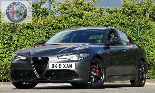 2018 18 Alfa Romeo Giulia 2.0 TB VELOCE 4d 280 BHP [ REMAP at VELOCES of LONDON ]