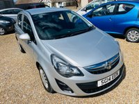 USED 2014 14 VAUXHALL CORSA 1.2 S AC 5 door Low Mileage 5 door with Air con and &pound;30 Road Tax