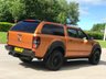 USED 2017 17 FORD RANGER 3.2 WILDTRAK 4X4 DCB TDCI 4d 197 BHP ** NO VAT * CANOPY + SAT NAV