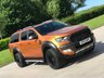 USED 2017 17 FORD RANGER 3.2 WILDTRAK 4X4 DCB TDCI 4d 197 BHP ** NO VAT * CANOPY + SAT NAV