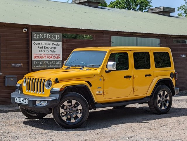 2020 20 Jeep Wrangler 2.0 OVERLAND UNLIMITED 4d 269 BHP