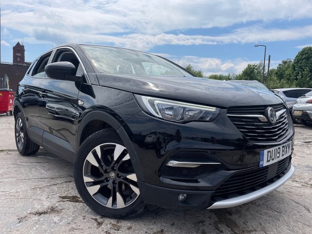 2019 19 VAUXHALL GRANDLAND X 1.2 SPORT NAV S/S 5d 129 BHP 2KEYS+1 OWNER FROM NEW+PARKING SENSORS+CLIMATE+HALF LEATHER TRIM+NAVIGATION+18"ALLOYS+MEDIA+BLUETOOTH+DAB+AUX+USB