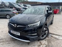 USED 2019 19 VAUXHALL GRANDLAND X 1.2 SPORT NAV S/S 5d 129 BHP 2KEYS+1 OWNER FROM NEW+PARKING SENSORS+CLIMATE+HALF LEATHER TRIM+NAVIGATION+18"ALLOYS+MEDIA+BLUETOOTH+DAB+AUX+USB