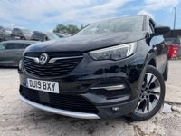 USED 2019 19 VAUXHALL GRANDLAND X 1.2 SPORT NAV S/S 5d 129 BHP 2KEYS+1 OWNER FROM NEW+PARKING SENSORS+CLIMATE+HALF LEATHER TRIM+NAVIGATION+18"ALLOYS+MEDIA+BLUETOOTH+DAB+AUX+USB