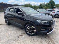 USED 2019 19 VAUXHALL GRANDLAND X 1.2 SPORT NAV S/S 5d 129 BHP 2KEYS+1 OWNER FROM NEW+PARKING SENSORS+CLIMATE+HALF LEATHER TRIM+NAVIGATION+18"ALLOYS+MEDIA+BLUETOOTH+DAB+AUX+USB