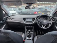USED 2019 19 VAUXHALL GRANDLAND X 1.2 SPORT NAV S/S 5d 129 BHP 2KEYS+1 OWNER FROM NEW+PARKING SENSORS+CLIMATE+HALF LEATHER TRIM+NAVIGATION+18"ALLOYS+MEDIA+BLUETOOTH+DAB+AUX+USB