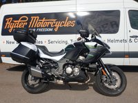 USED 2019 19 KAWASAKI VERSYS 1000 GRAND TOURER WITH KAWASAKI OE PANNIERS & TOP BOX