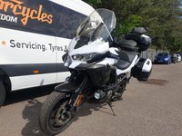 USED 2019 19 KAWASAKI VERSYS 1000 GRAND TOURER WITH KAWASAKI OE PANNIERS & TOP BOX