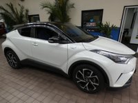 USED 2017 67 TOYOTA CHR 1.8 DYNAMIC 5d 122 BHP Hybrid, ULEZ AND CAZ EXEMPT, Sat Nav, Adaptive cruise, Camera, Bluetooth, Heated Seats