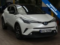 USED 2017 67 TOYOTA CHR 1.8 DYNAMIC 5d 122 BHP Hybrid, ULEZ AND CAZ EXEMPT, Sat Nav, Adaptive cruise, Camera, Bluetooth, Heated Seats