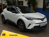 USED 2017 67 TOYOTA CHR 1.8 DYNAMIC 5d 122 BHP Hybrid, ULEZ AND CAZ EXEMPT, Sat Nav, Adaptive cruise, Camera, Bluetooth, Heated Seats