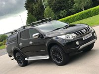 USED 2016 66 MITSUBISHI L200 2.4 DI-D 4WD BARBARIAN DCB 178 BHP GENUINE LOW MILES+ SATNAV CAMERA