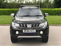 USED 2016 66 MITSUBISHI L200 2.4 DI-D 4WD BARBARIAN DCB 178 BHP GENUINE LOW MILES+ SATNAV CAMERA