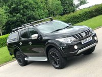 USED 2016 66 MITSUBISHI L200 2.4 DI-D 4WD BARBARIAN DCB 178 BHP GENUINE LOW MILES+ SATNAV CAMERA