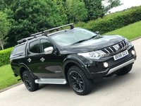 USED 2016 66 MITSUBISHI L200 2.4 DI-D 4WD BARBARIAN DCB 178 BHP GENUINE LOW MILES+ SATNAV CAMERA