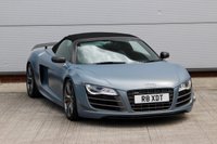 USED 2013 R AUDI R8 5.2 FSI V10 GT Spyder R Tronic quattro 2dr **SOLD AWAITING DELIVERY**