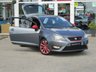 USED 2016 16 SEAT IBIZA 1.2 TSI FR RED EDITION TECHNOLOGY 3d 109 BHP Finished in MONSOON GREY METALLIC with sports Grey Trim. If you like red, you will love the striking looks that this has to offer. Bright red seatbelts are among the eye-catching features of this great-looking supermini. Other features include Sat Nav, Apple Play, DAB Radio, Cruise control, B/Tooth, 17" Alloys and much more. Dealer serviced at 17554 miles, 24080 miles, 34920 miles and at 44600 miles on arrival(inc Cam Belt and Water Pump).