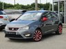 USED 2016 16 SEAT IBIZA 1.2 TSI FR RED EDITION TECHNOLOGY 3d 109 BHP Finished in MONSOON GREY METALLIC with sports Grey Trim. If you like red, you will love the striking looks that this has to offer. Bright red seatbelts are among the eye-catching features of this great-looking supermini. Other features include Sat Nav, Apple Play, DAB Radio, Cruise control, B/Tooth, 17" Alloys and much more. Dealer serviced at 17554 miles, 24080 miles, 34920 miles and at 44600 miles on arrival(inc Cam Belt and Water Pump).