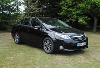USED 2014 64 TOYOTA AVENSIS 2.0 D-4D ICON 4d 124 BHP www.suffolkcarcentre.co.uk - Located at Lowestoft