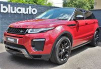 USED 2017 17 LAND ROVER RANGE ROVER EVOQUE 2.0 TD4 HSE DYNAMIC 5d 177 BHP 2 Owners, Over &pound;2500 of Extras, Firenze Red, Contrasting Black Roof, Spoiler and 20" Upgraded Alloys