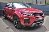 USED 2017 17 LAND ROVER RANGE ROVER EVOQUE 2.0 TD4 HSE DYNAMIC 5d 177 BHP 2 Owners, Over &pound;2500 of Extras, Firenze Red, Contrasting Black Roof, Spoiler and 20" Upgraded Alloys