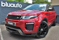 USED 2017 17 LAND ROVER RANGE ROVER EVOQUE 2.0 TD4 HSE DYNAMIC 5d 177 BHP 2 Owners, Over &pound;2500 of Extras, Firenze Red, Contrasting Black Roof, Spoiler and 20" Upgraded Alloys