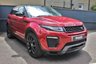 USED 2017 17 LAND ROVER RANGE ROVER EVOQUE 2.0 TD4 HSE DYNAMIC 5d 177 BHP 2 Owners, Over &pound;2500 of Extras, Firenze Red, Contrasting Black Roof, Spoiler and 20" Upgraded Alloys