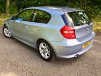 USED 2008 58 BMW 1 SERIES 2.0 118I SE 3d AUTO 141 BHP ONLY 41,000 MILES //1 FAMILY OWNED FROM COBHAM BMW SINCE NOVEMBER 2010///FULL COBHAM BMW SERVICE HISTORY X7 STAMPS//X4 NEW RUNFLATS @38,040 MILES ONLY 41,000 MILES //1 FAMILY OWNED FROM COBHAM BMW SINCE NOVEMBER 2010///FULL COBHAM BMW SERVICE HISTORY X7 SERVICE STAMPS//X4 NEW CONTINENTAL RUN FLATS@38,040 MILES