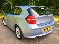 USED 2008 58 BMW 1 SERIES 2.0 118I SE 3d AUTO 141 BHP ONLY 41,000 MILES //1 FAMILY OWNED FROM COBHAM BMW SINCE NOVEMBER 2010///FULL COBHAM BMW SERVICE HISTORY X7 STAMPS//X4 NEW RUNFLATS @38,040 MILES ONLY 41,000 MILES //1 FAMILY OWNED FROM COBHAM BMW SINCE NOVEMBER 2010///FULL COBHAM BMW SERVICE HISTORY X7 SERVICE STAMPS//X4 NEW CONTINENTAL RUN FLATS@38,040 MILES