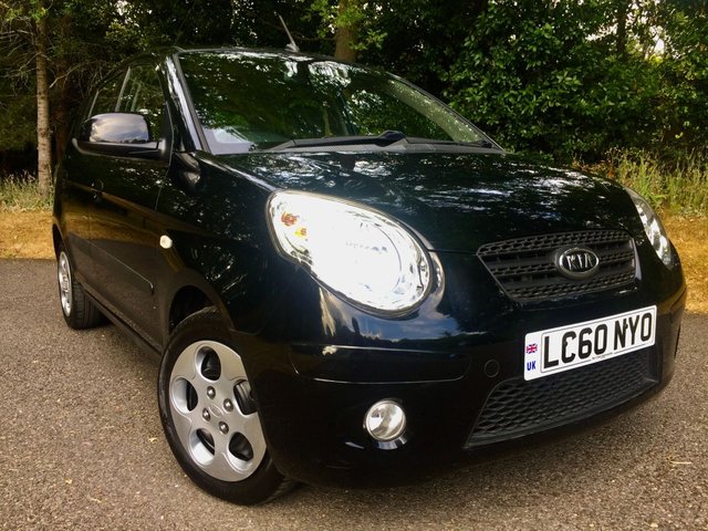 2011 60 Kia Picanto 1.1 DOMINO 5d AUTO 64 BHP ONLY 50,000 MILES//FULL KIA GATWICK SERVICE HISTORY//AIRCON//1RETIRED OWNER+ KIA UK//CAMBELT RENEWED @35,000 MILES