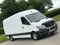 USED 2014 64 MERCEDES-BENZ SPRINTER 2.1 313 CDI LWB 129 BHP BULL BARS+PARKING SENSORS , NO VAT