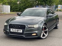 USED 2013 13 AUDI A5 2.0 TDI BLACK EDITION 2d 177 BHP 