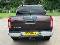 USED 2013 13 NISSAN NAVARA 2.5 DCI PLATINUM 4X4 SHR DCB 188 BHP ** NO VAT ** NO VAT **  SAT NAV