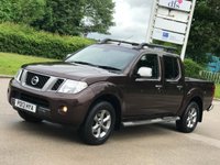 USED 2013 13 NISSAN NAVARA 2.5 DCI PLATINUM 4X4 SHR DCB 188 BHP ** NO VAT ** NO VAT **  SAT NAV