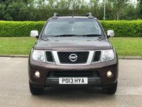USED 2013 13 NISSAN NAVARA 2.5 DCI PLATINUM 4X4 SHR DCB 188 BHP ** NO VAT ** NO VAT **  SAT NAV