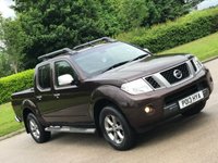 USED 2013 13 NISSAN NAVARA 2.5 DCI PLATINUM 4X4 SHR DCB 188 BHP ** NO VAT ** NO VAT **  SAT NAV
