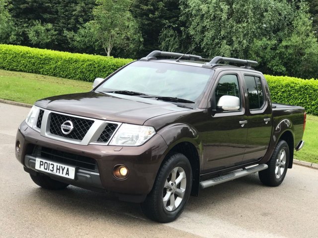 2013 13 Nissan Navara 2.5 DCI PLATINUM 4X4 SHR DCB 188 BHP